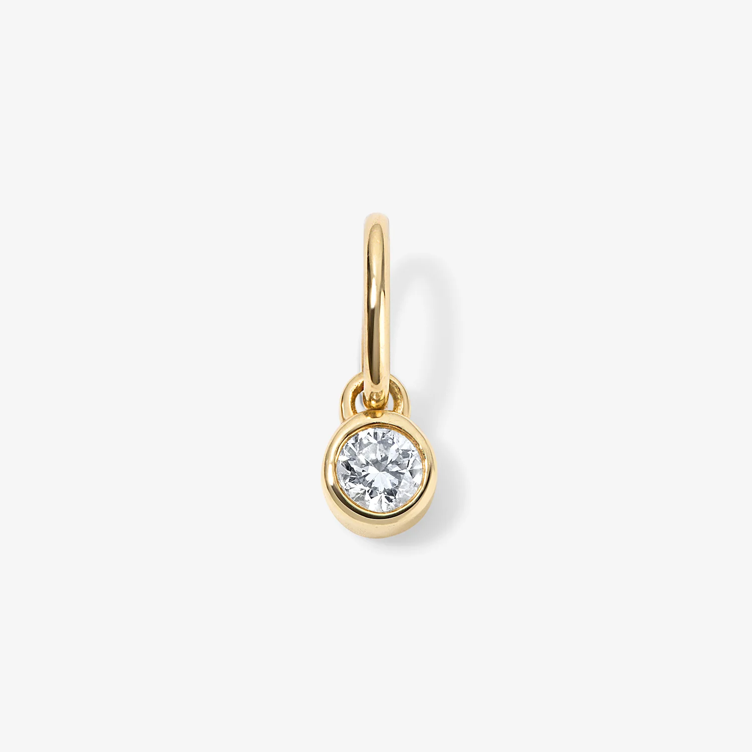Margot Diamond Birthstone Bezel Charm - Image 4