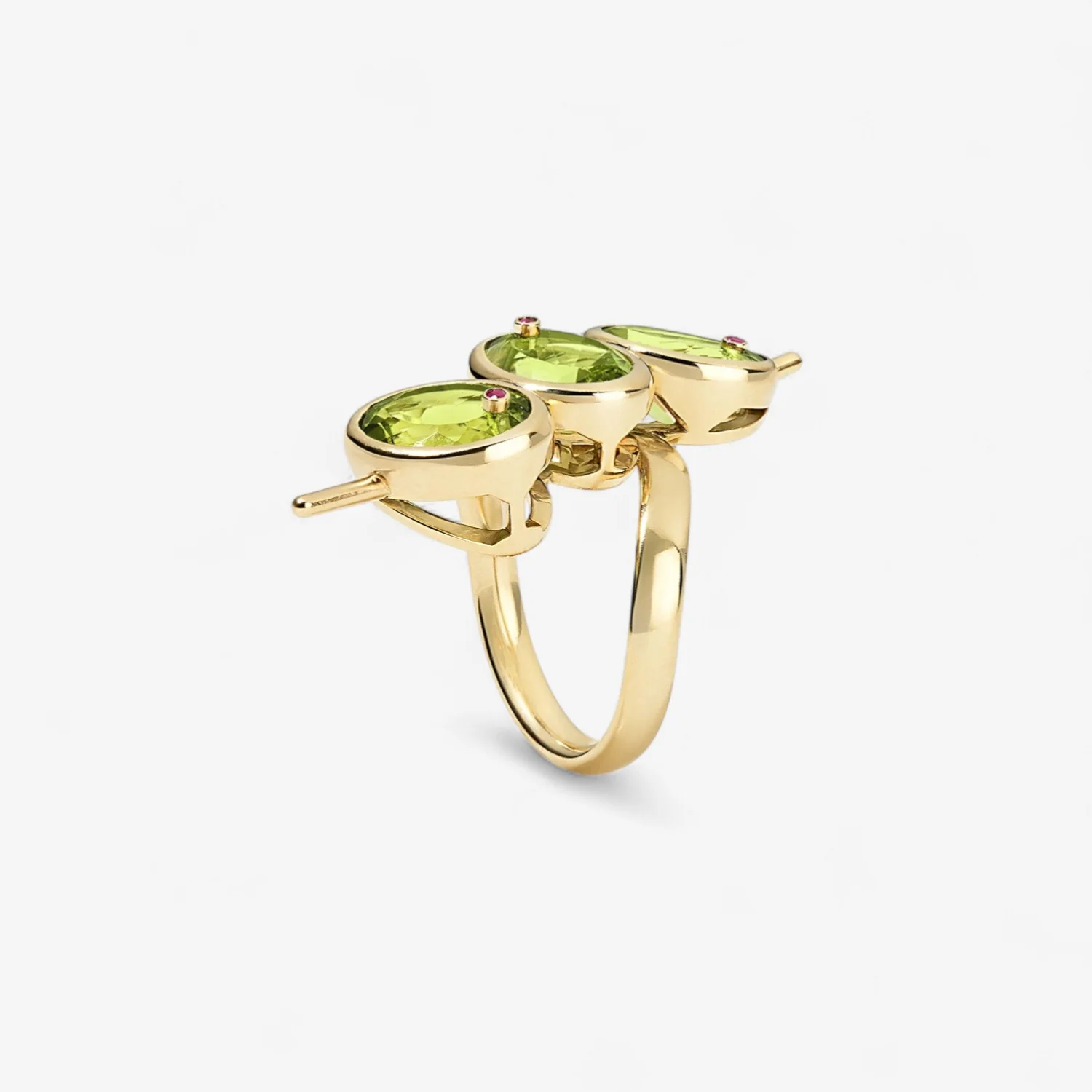 Cocktail Martini Olive Ring - Image 3
