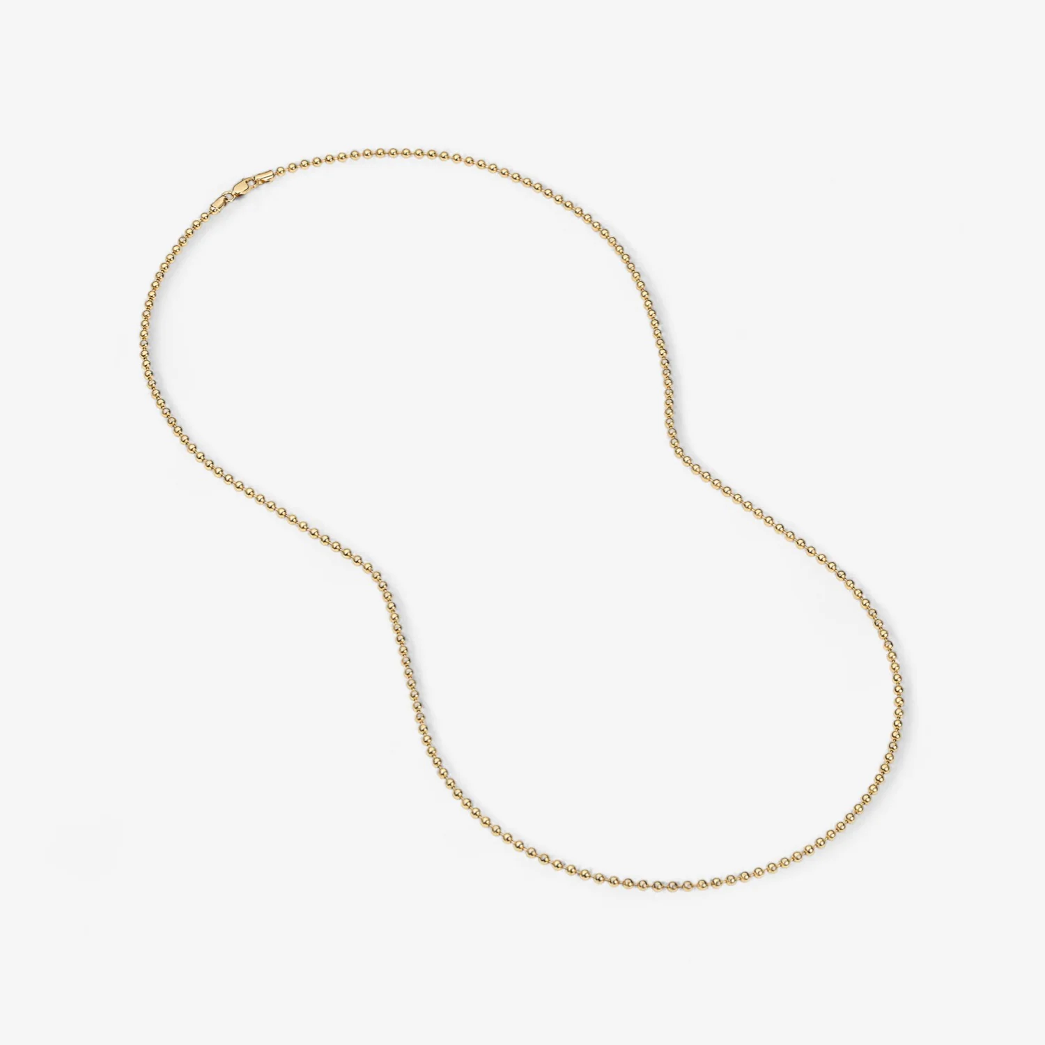 Cleo Medium Gold Bead Chain - Image 2