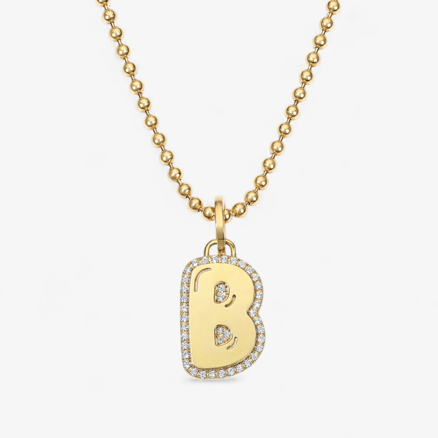 Cleo Medium Gold Bead Chain - Image 5