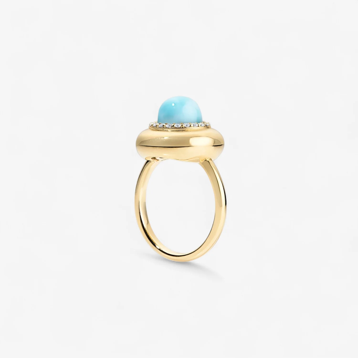 Mini Cabochon Candy Button Ring - Image 4