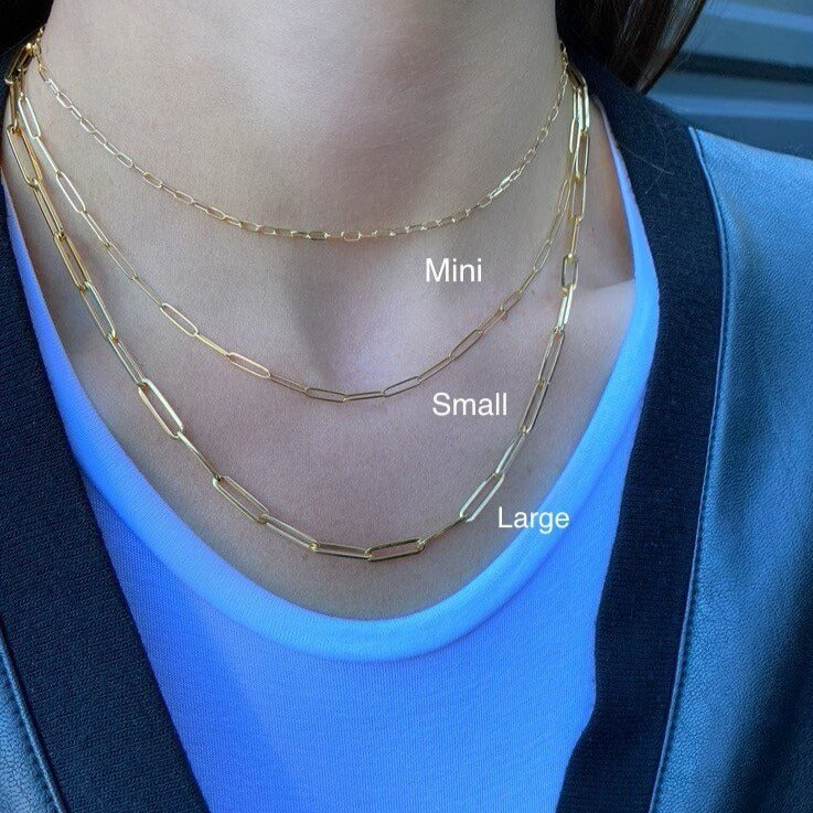 Cleo Mini Paperclip Chain - Image 2