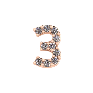 Slider Number 3 Charm - Image 5