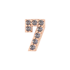 Slider Number 7 Charm - Image 4