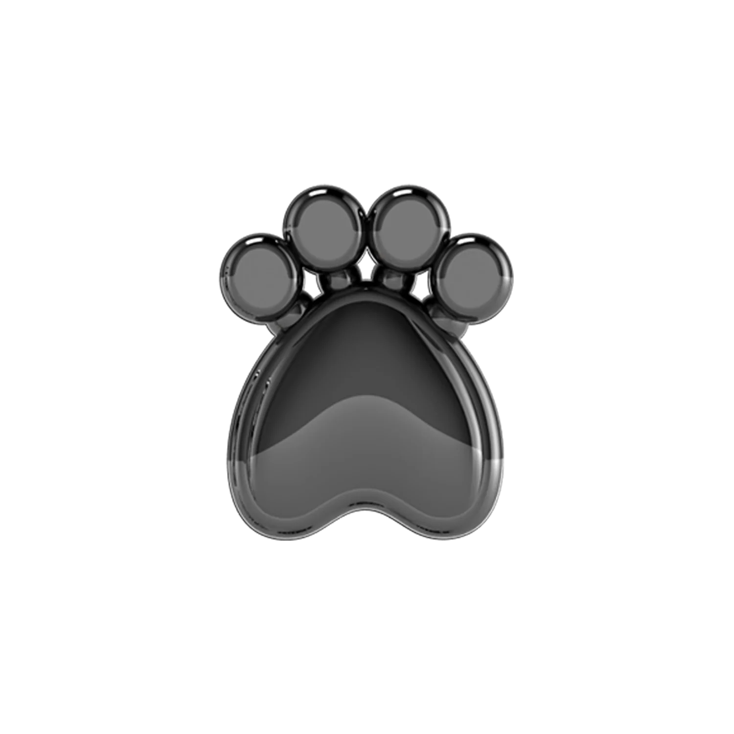 Slider Solid Dog Paw Charm - Image 4