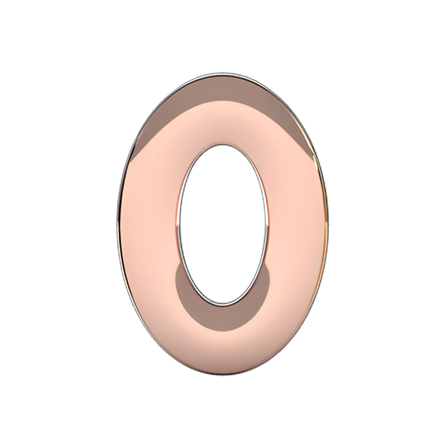 Slider Solid Number 0 Charm