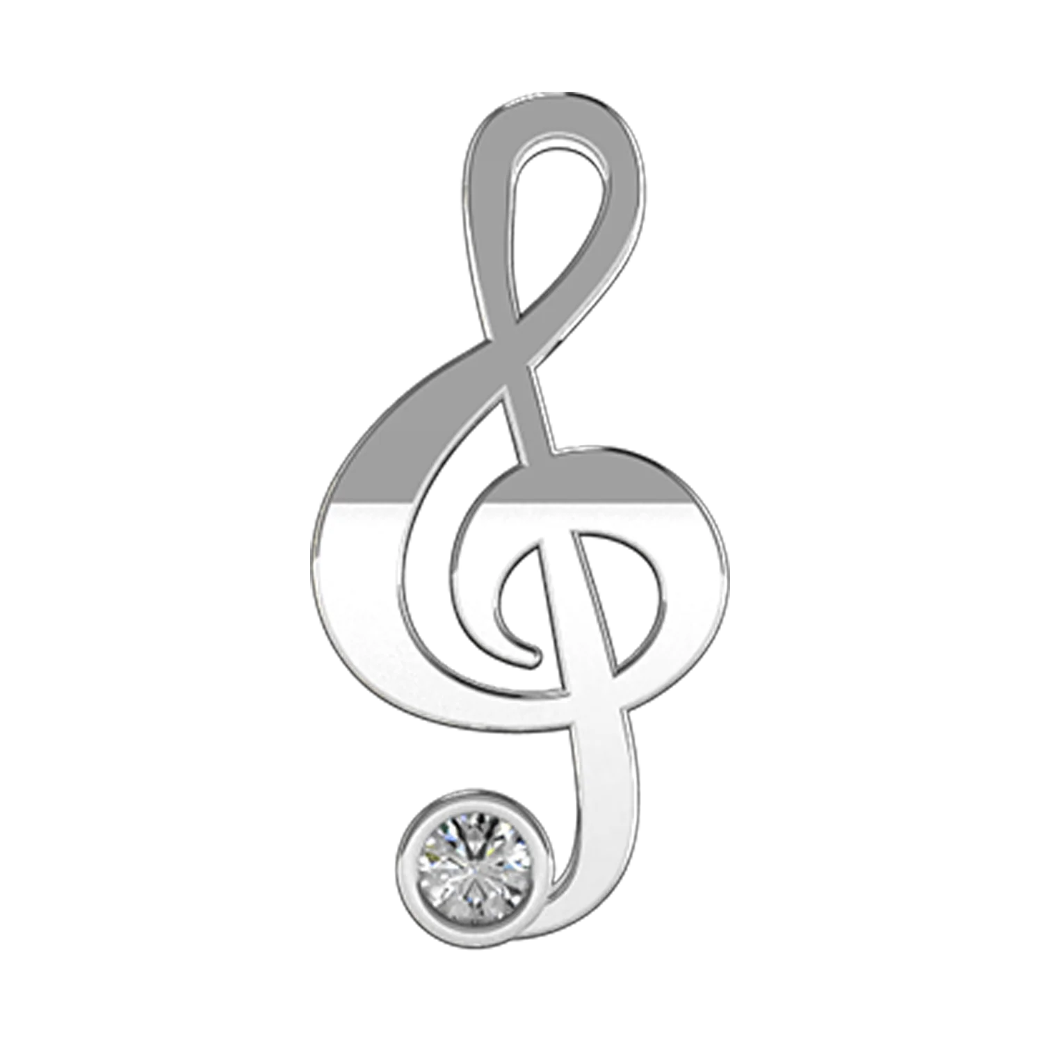 Slider Treble Clef Charm - Image 3