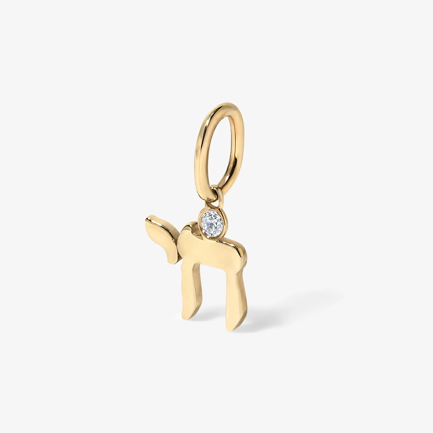 Mini Token Chai with Diamond Bezel Pendant - Image 3