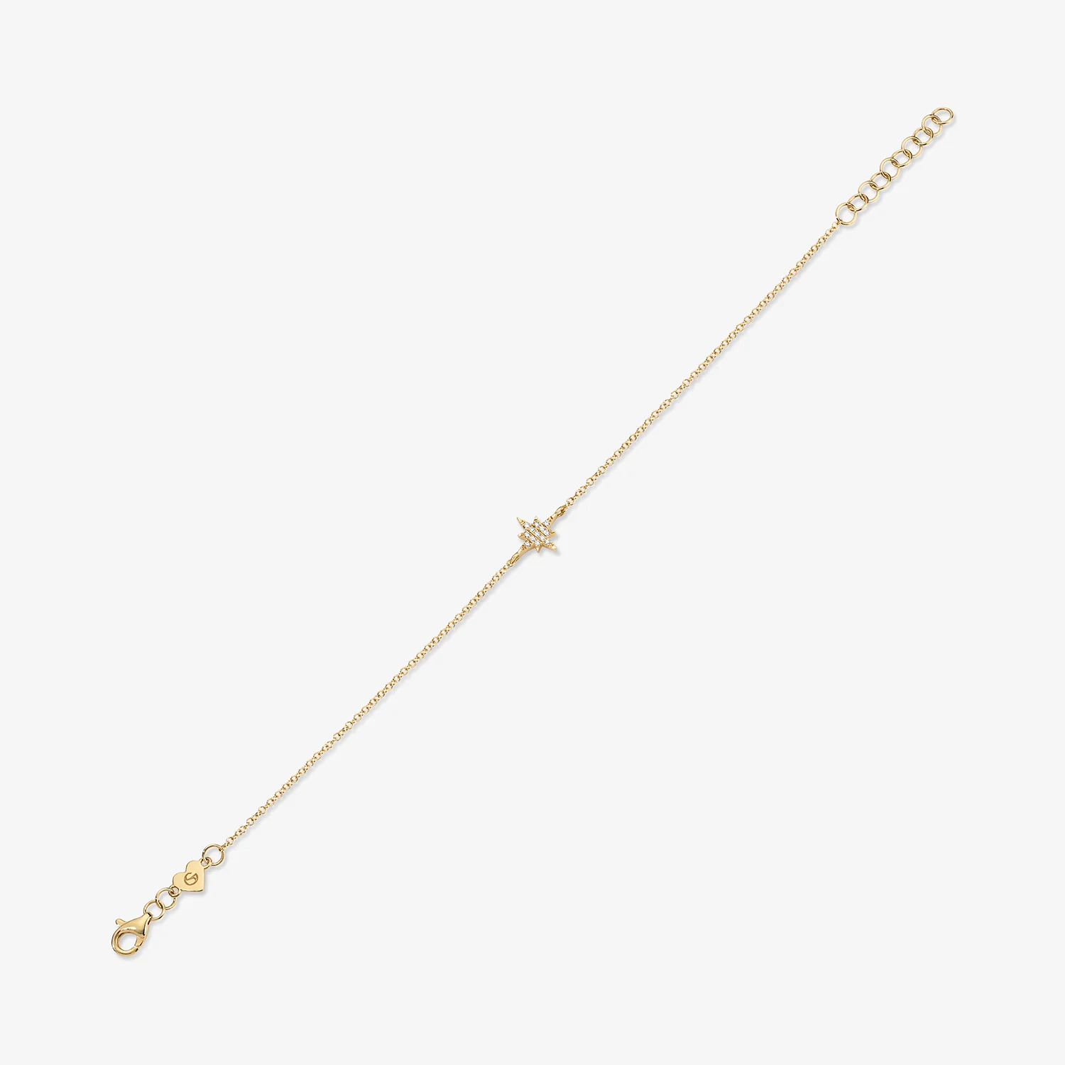 Mini Token Pave North Star Bracelet - Image 3