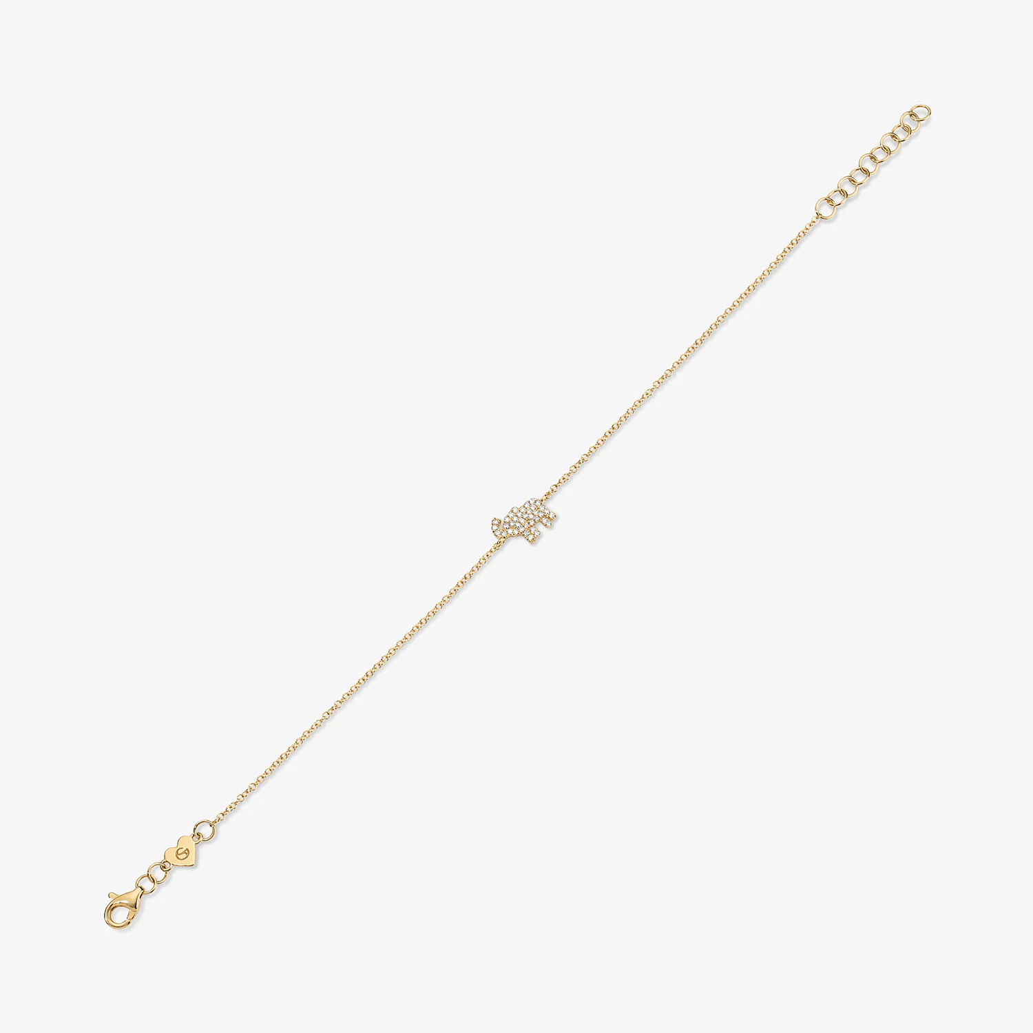 Mini Token Pave Elephant Bracelet - Image 3