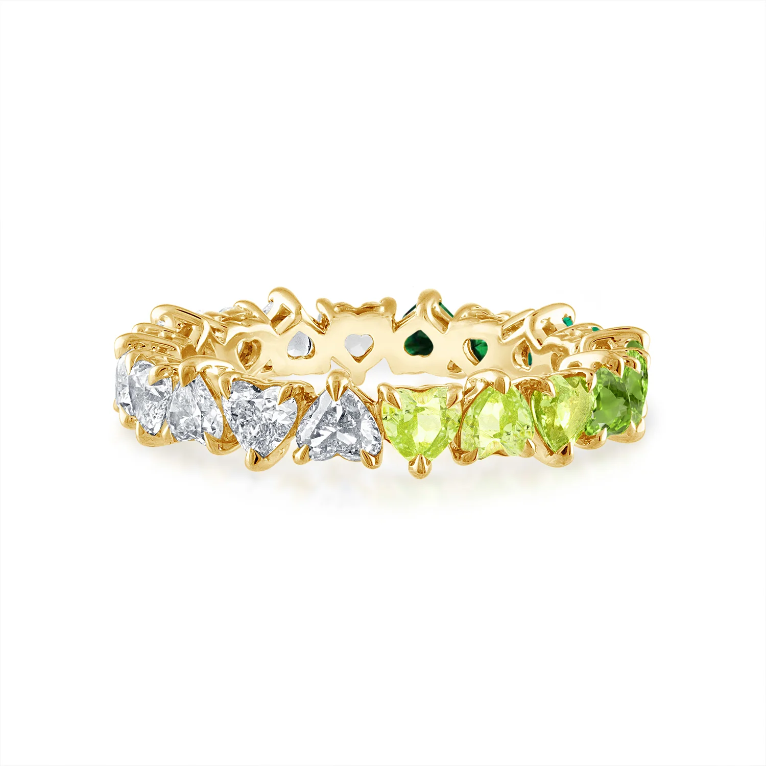 Monochromatic Ombre and Diamond Eternity Band - Image 4