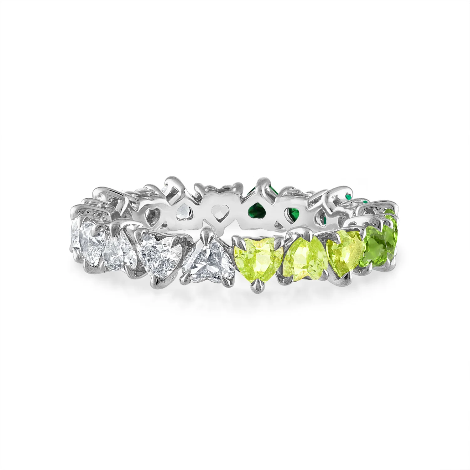 Monochromatic Ombre and Diamond Eternity Band - Image 6