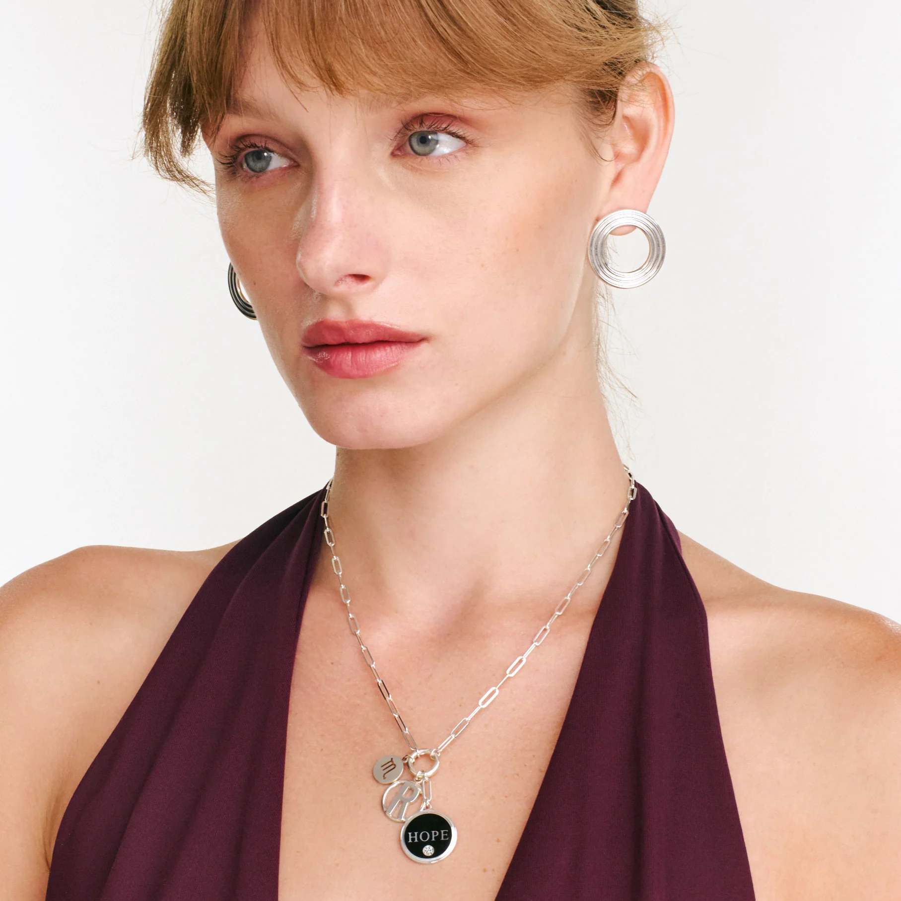 My Story Charm Necklace- Silver - Image 2