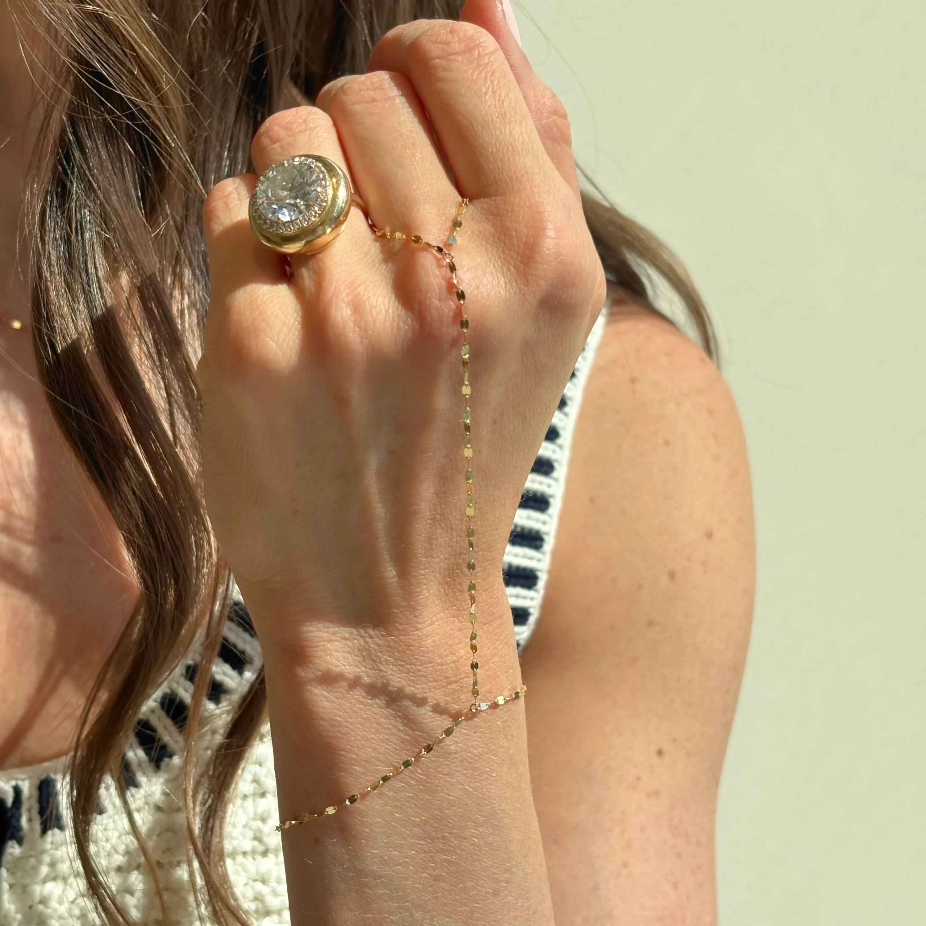 Olivia Hand Chain - Image 3