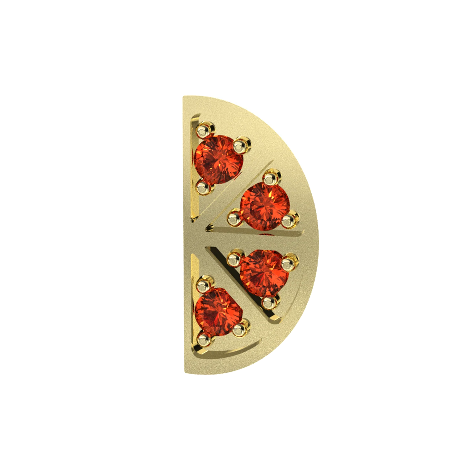 Slider Orange Slice Charm - Image 3