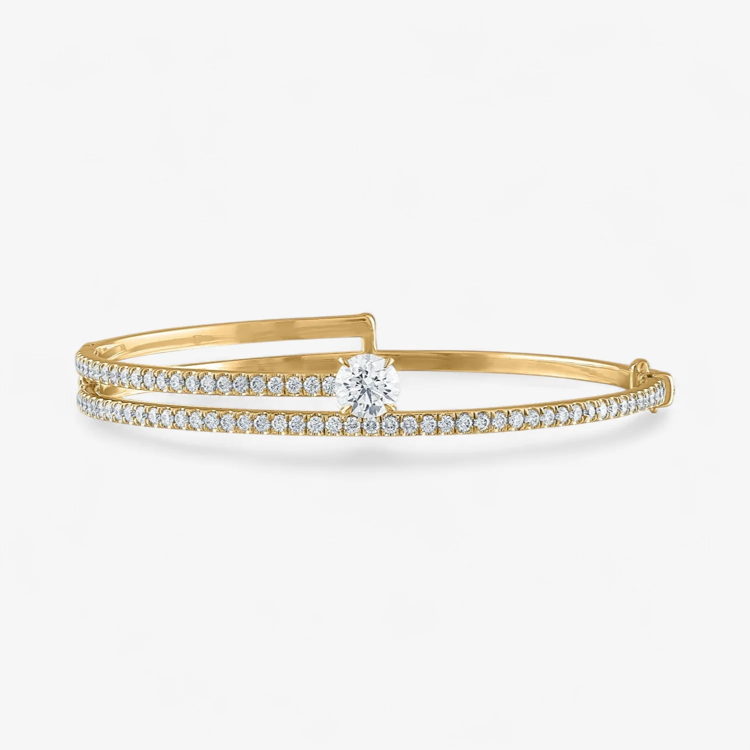 Pave Bangle and A Half - Image 6