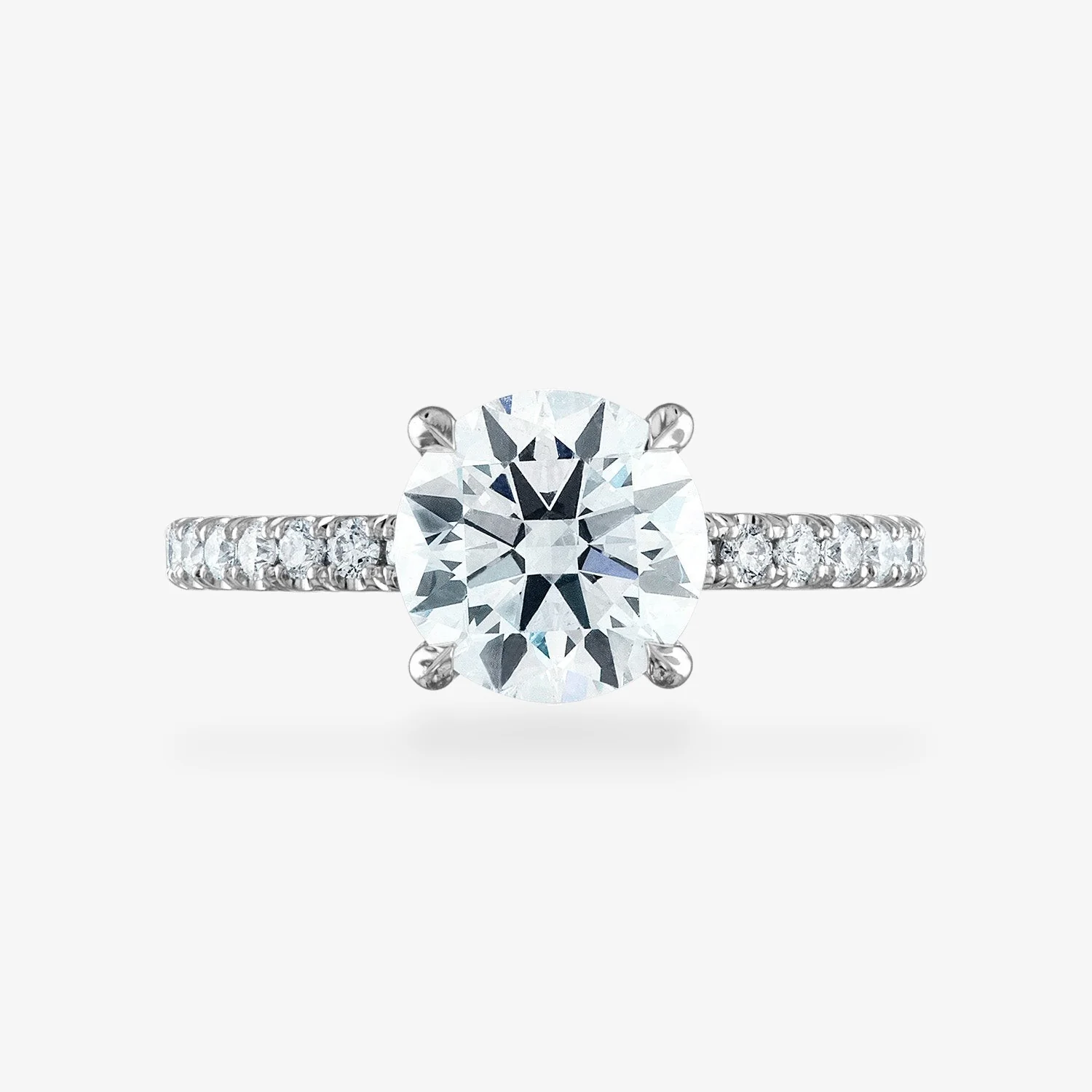 Pave Engagement Ring