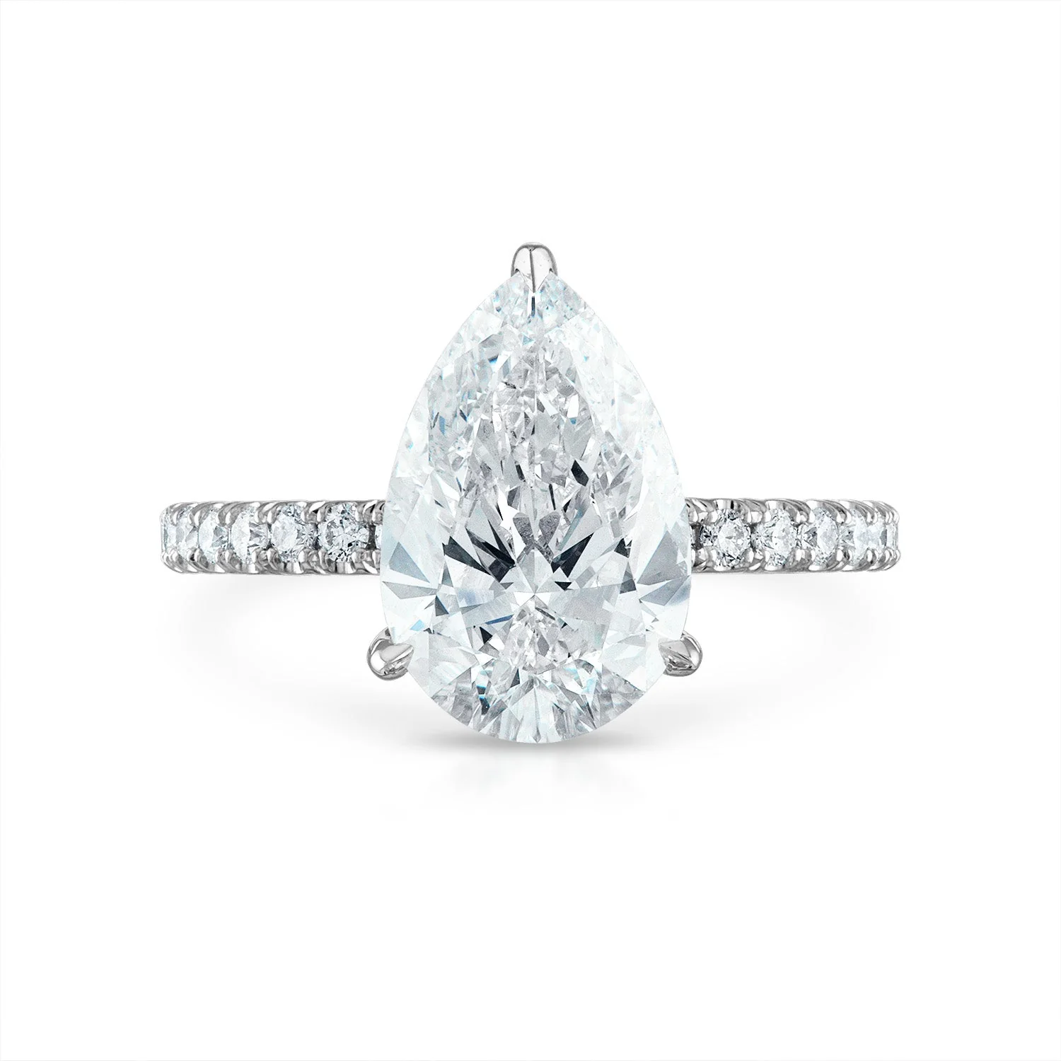 Pave Engagement Ring - Image 16