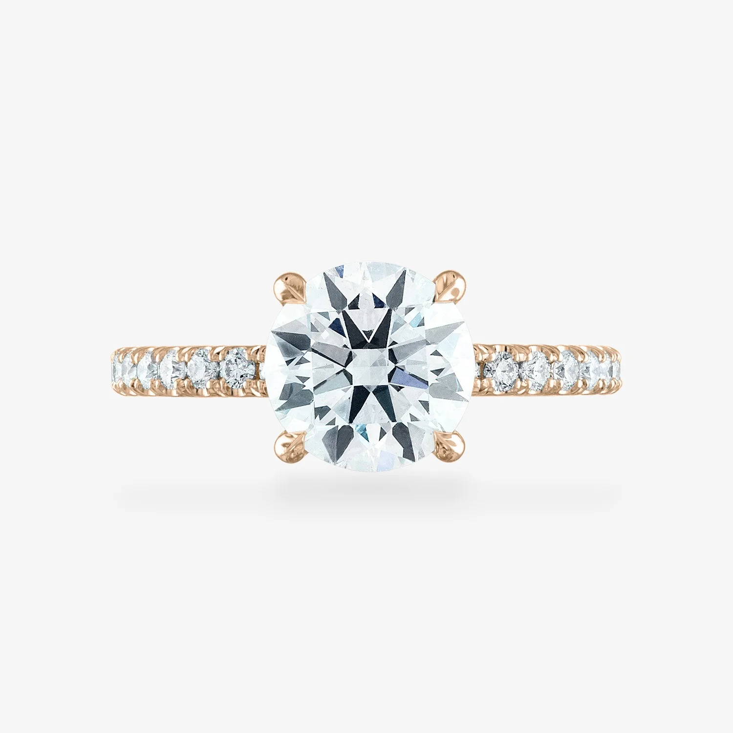 Pave Engagement Ring - Image 2