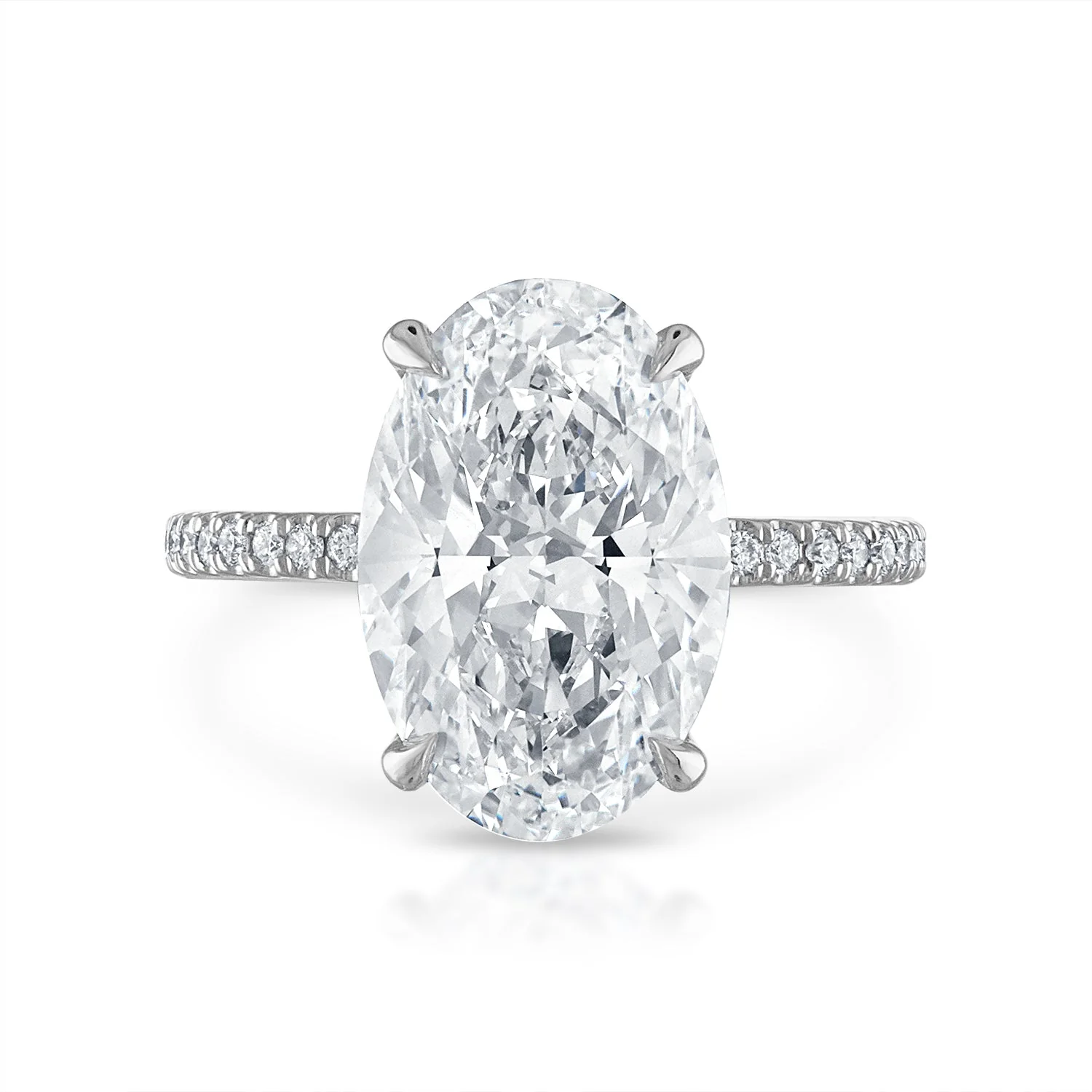 Pave Engagement Ring - Image 29