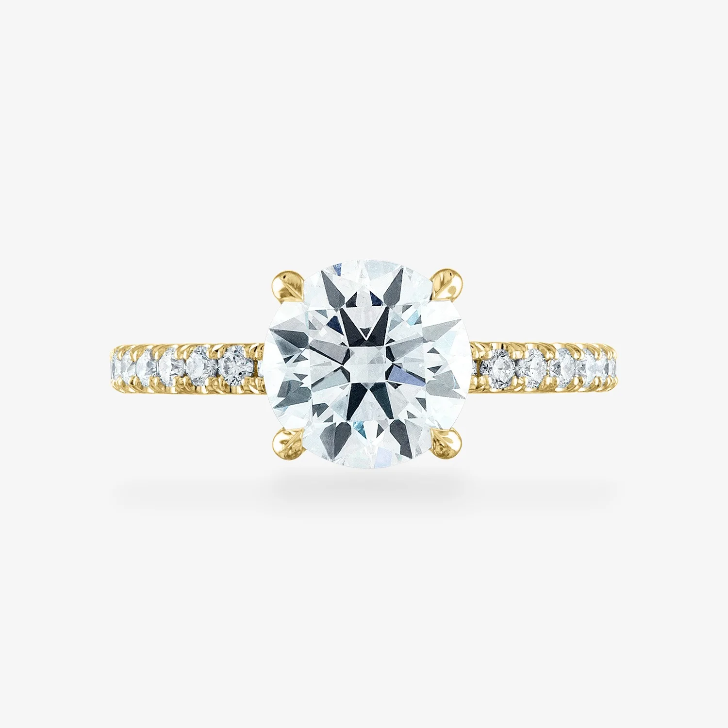 Pave Engagement Ring - Image 3