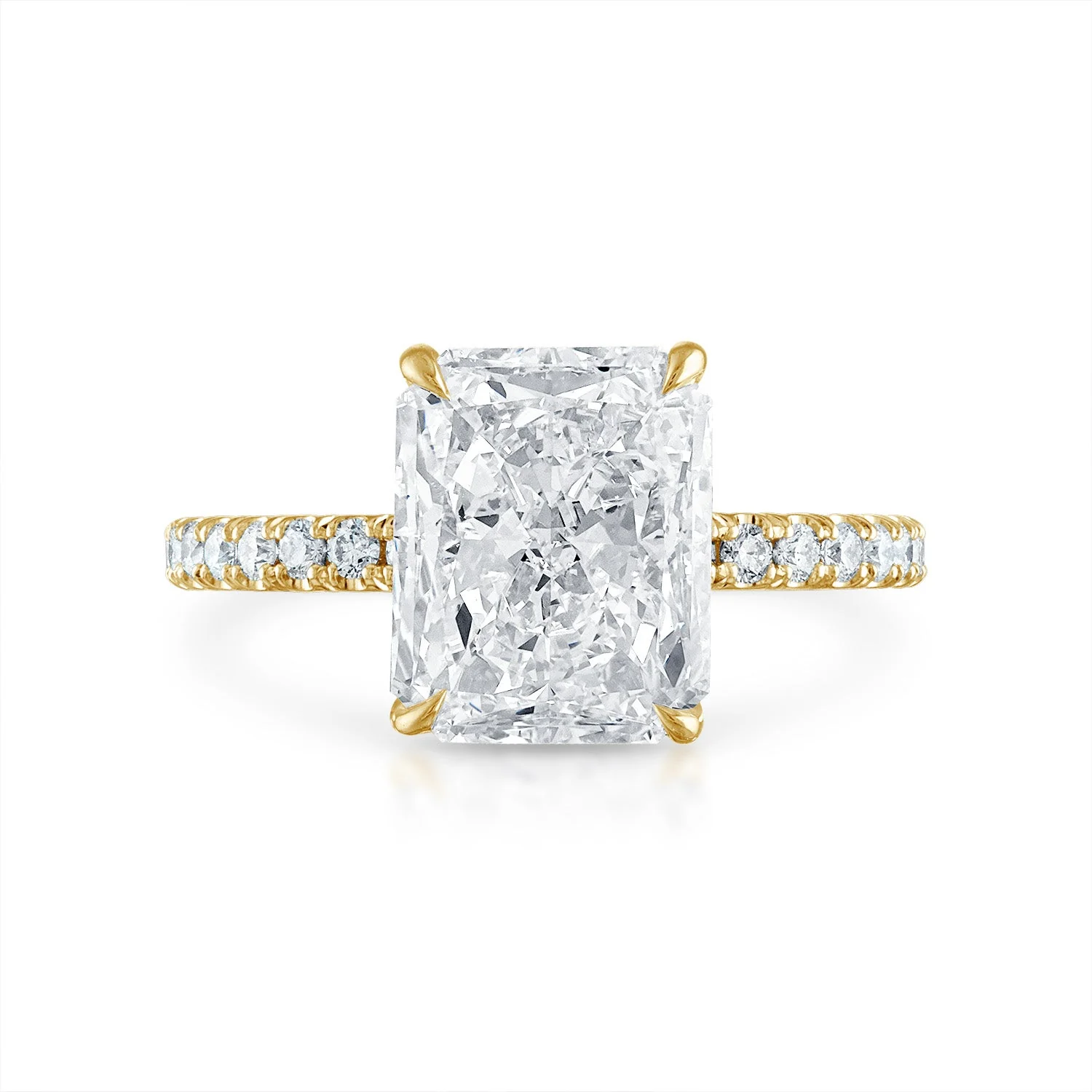Pave Engagement Ring - Image 33