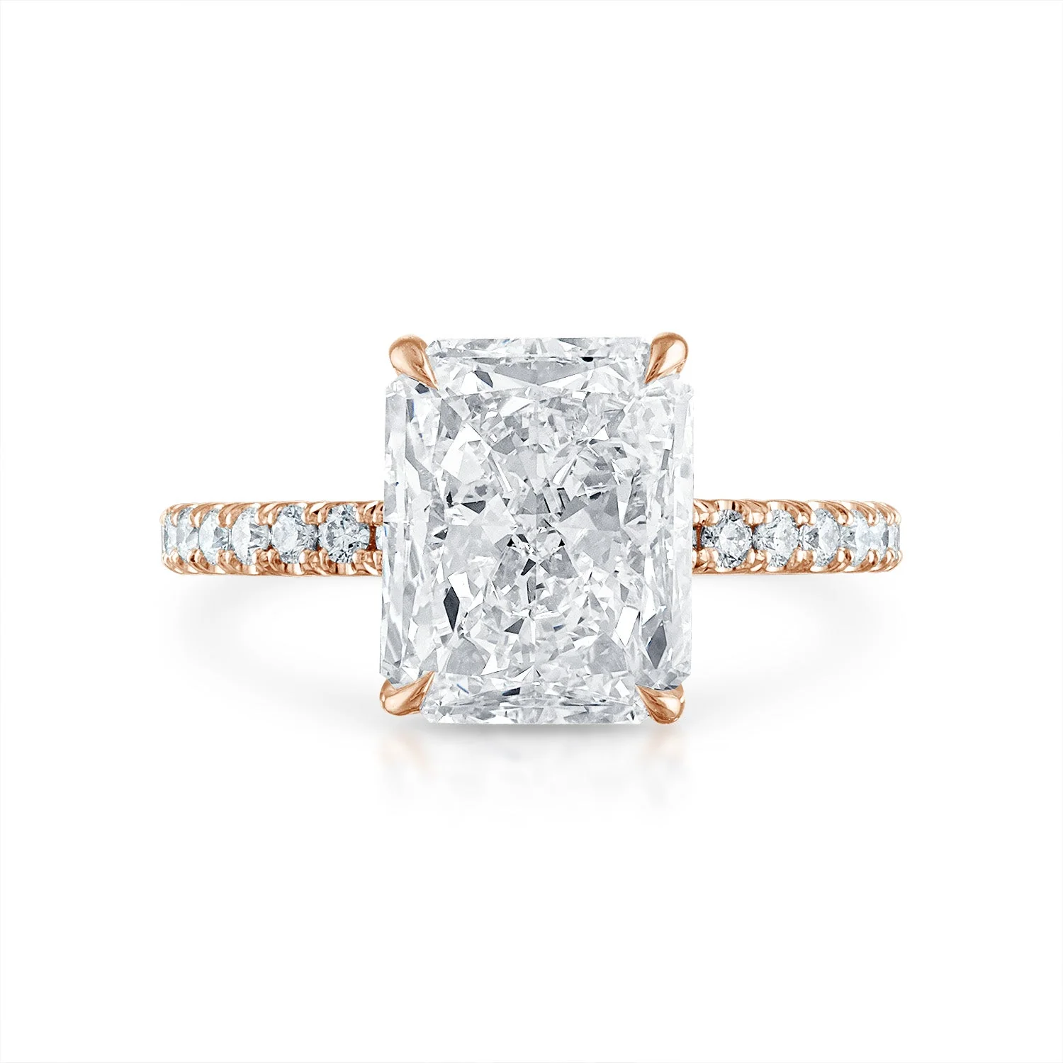 Pave Engagement Ring - Image 34