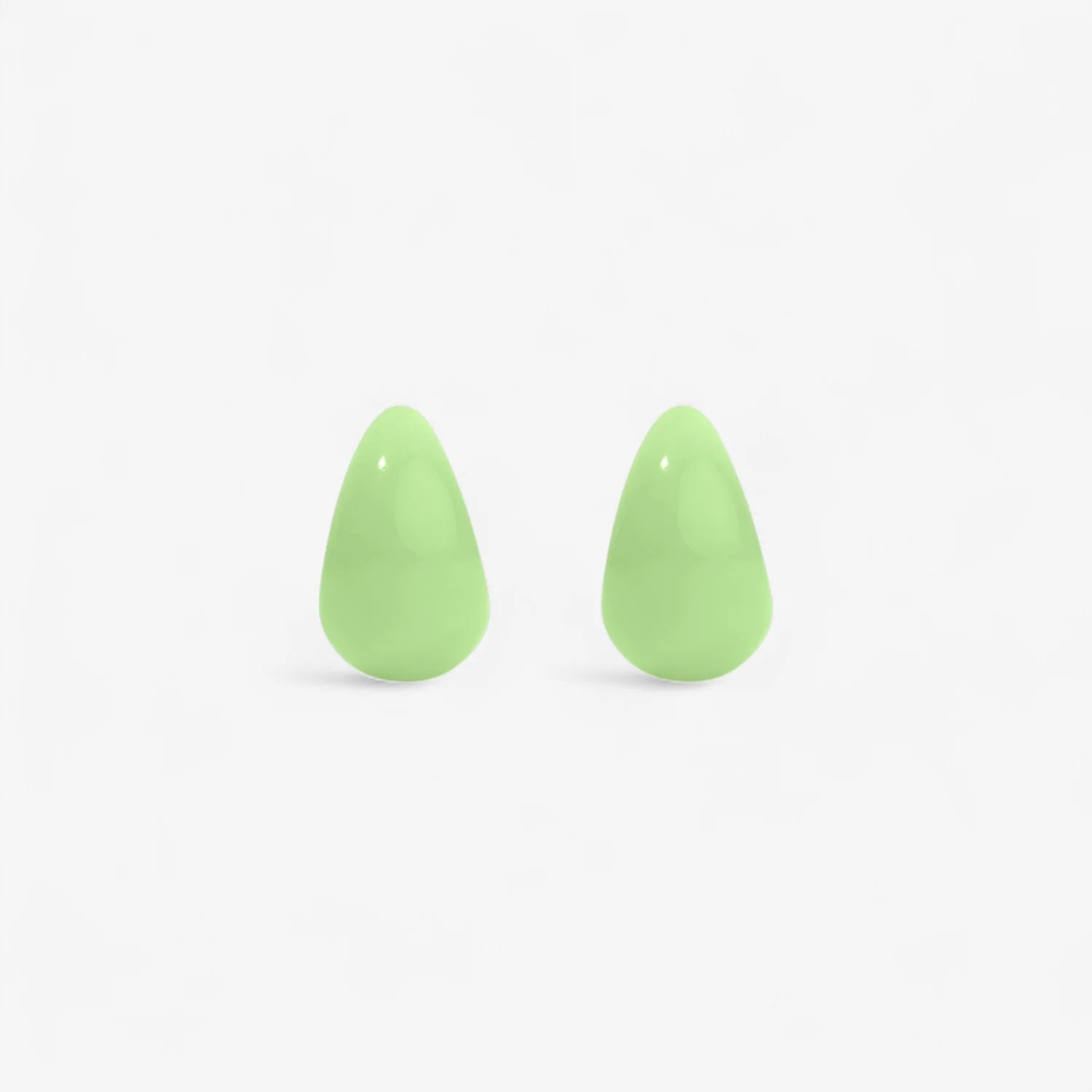 Poppy Enamel Tear Drop Huggie - Image 11