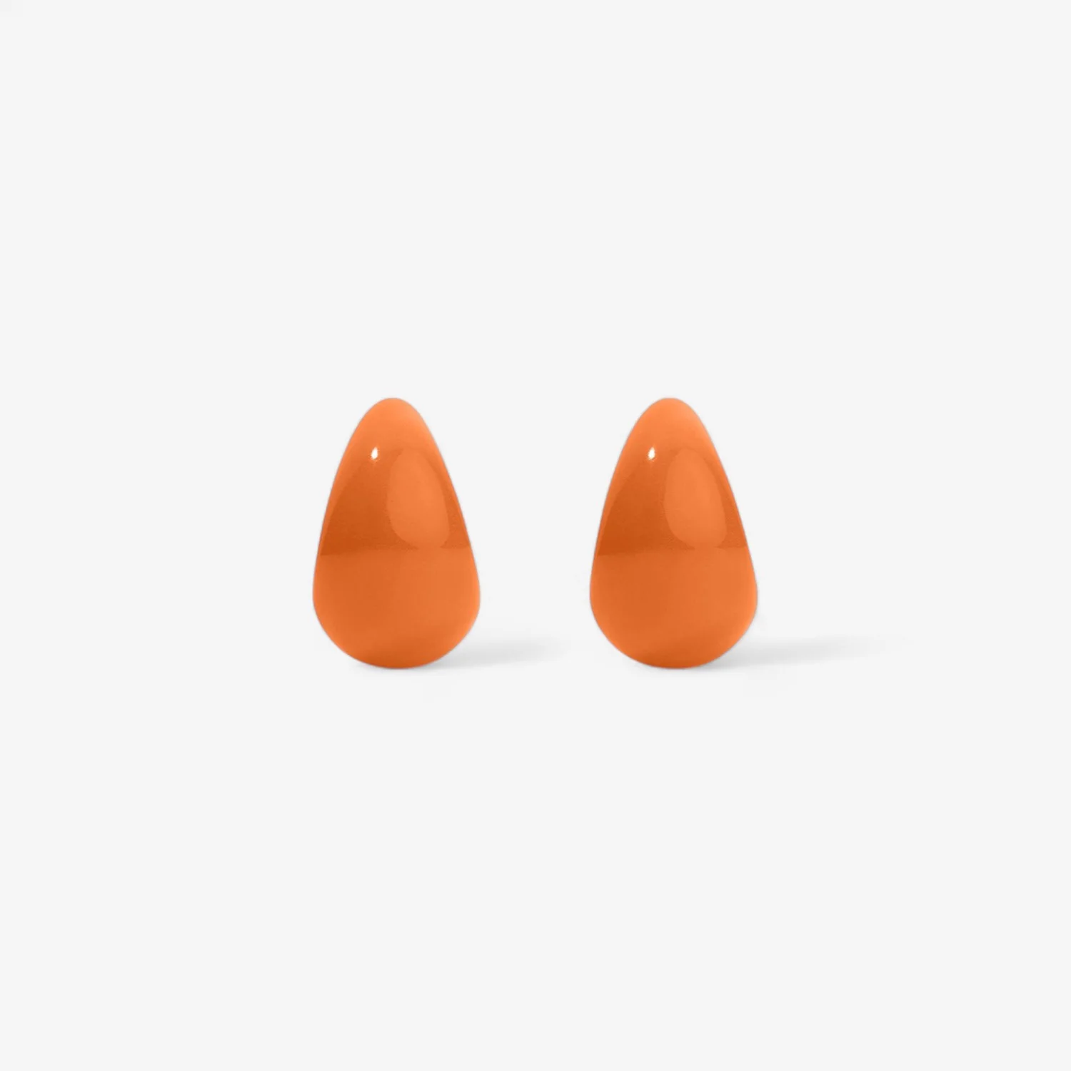 Poppy Enamel Tear Drop Huggie - Image 14