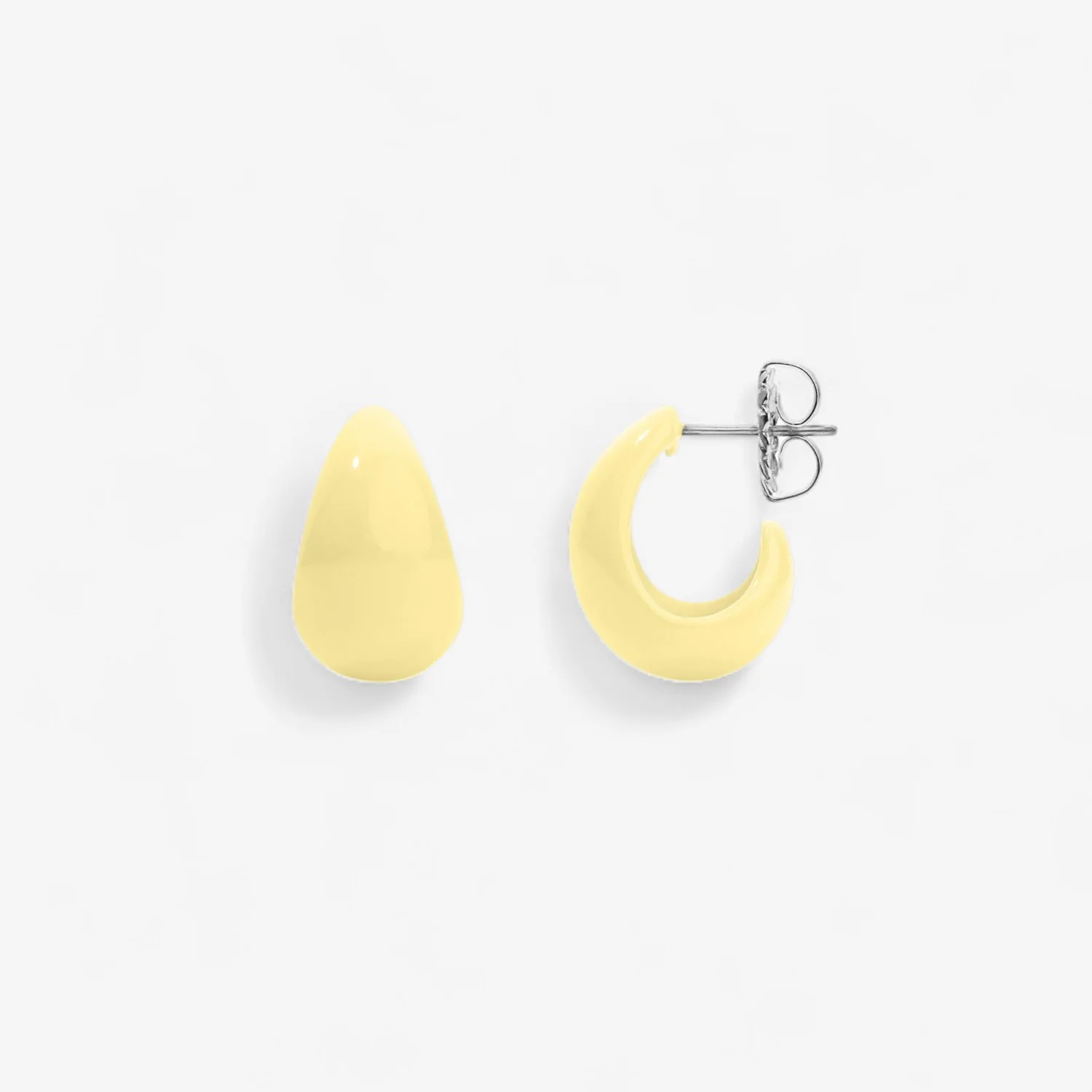 Poppy Enamel Tear Drop Huggie - Image 21