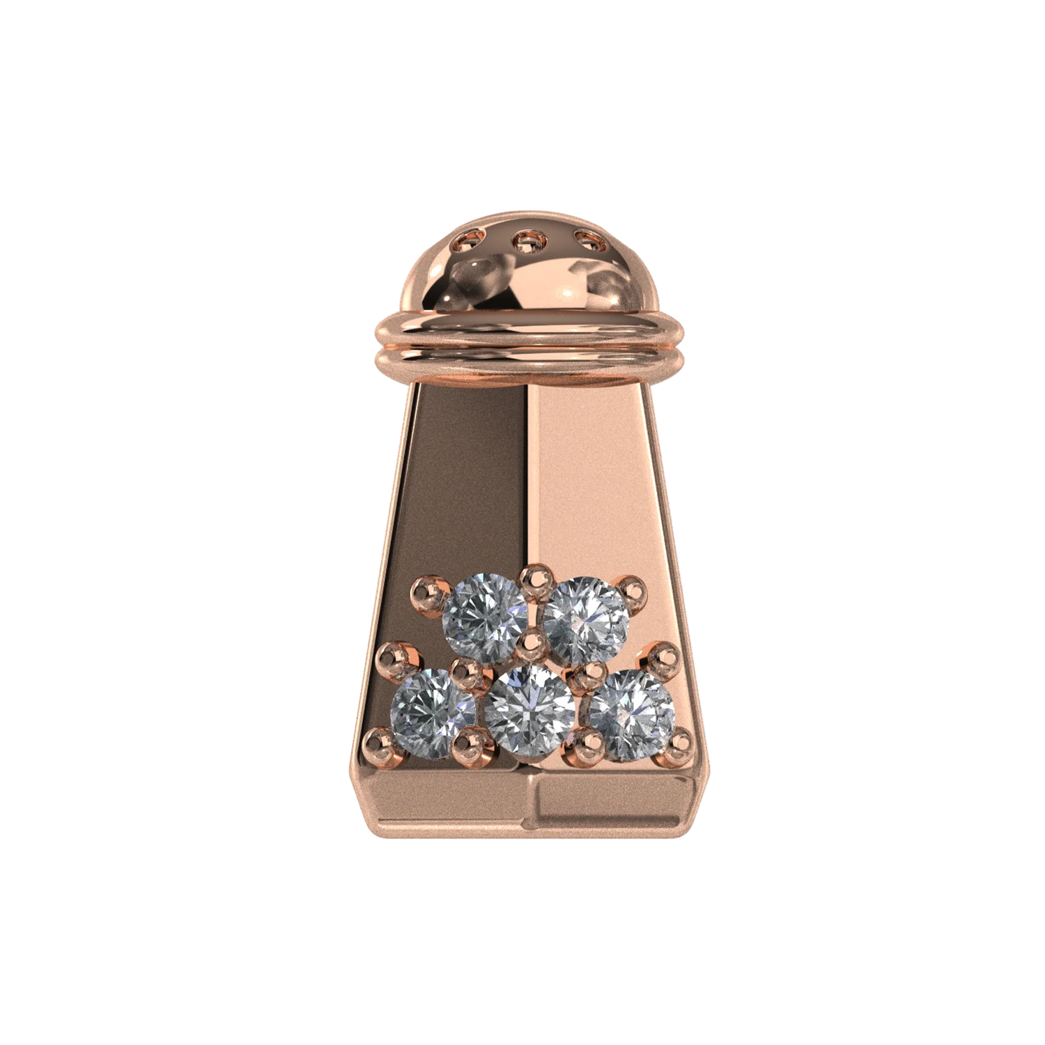 Slider Salt Shaker Charm