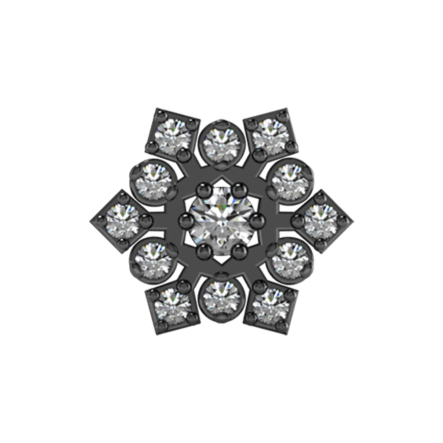 Snowflake Slider Charm - Image 2