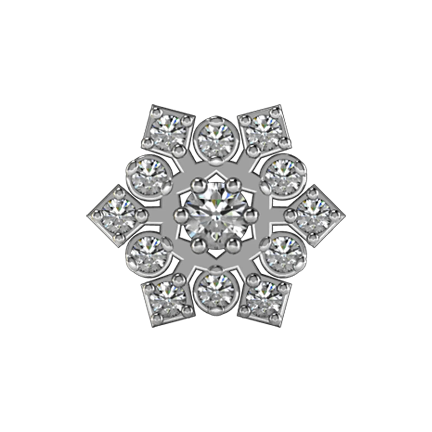 Snowflake Slider Charm - Image 4