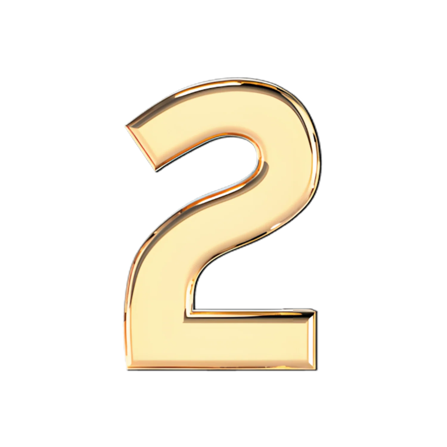 Slider Solid Number 2 Charm - Image 4