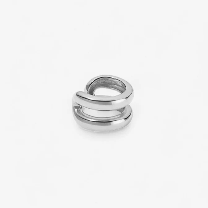 Madison Double Dome Ear Cuff - Image 2
