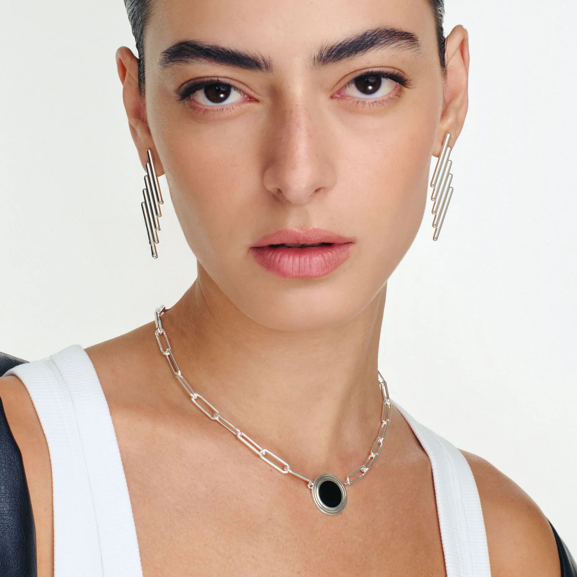 The Happy Hour Necklace  - Silver - Image 2