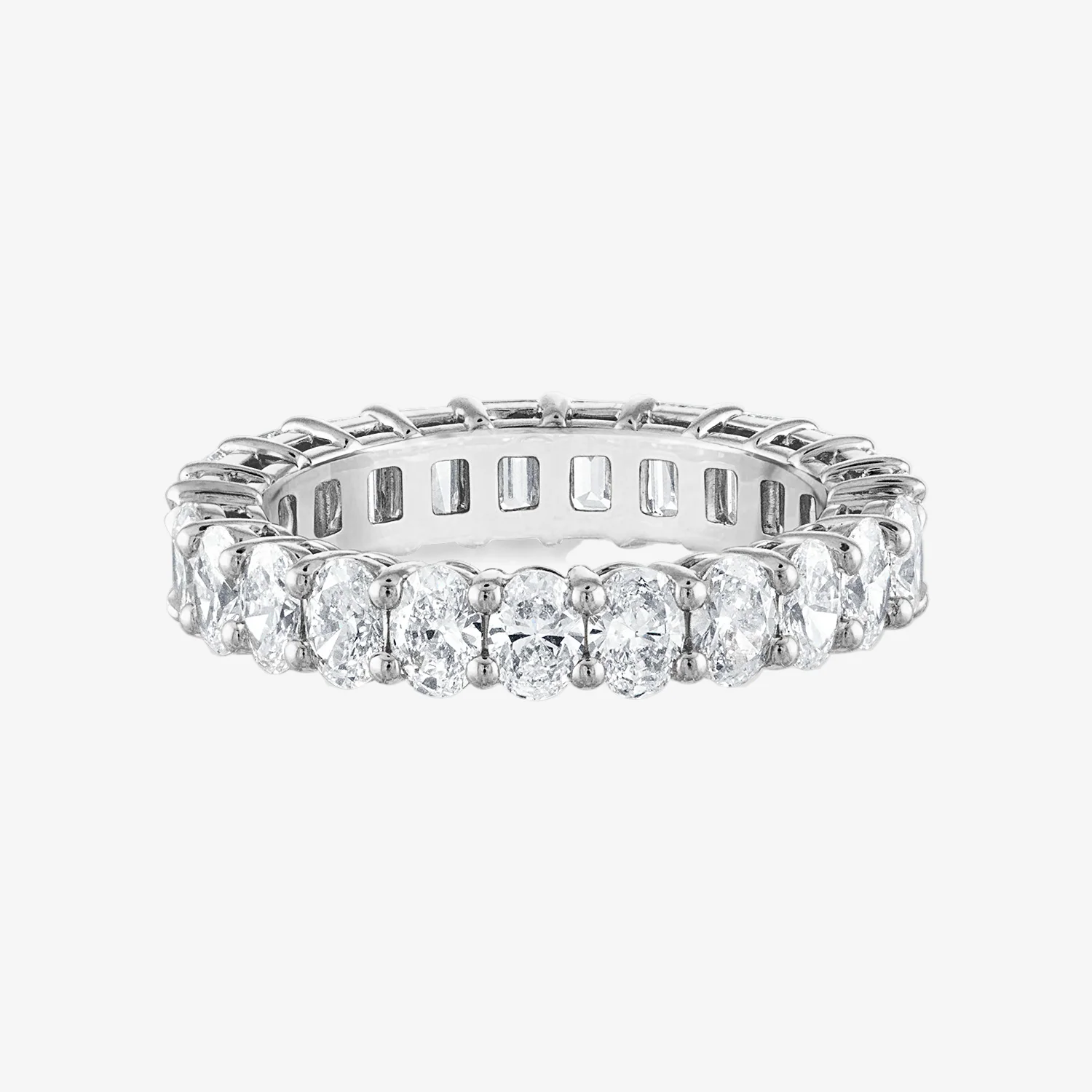 The Oval & Emerald Undecided® Eternity Band - Image 3