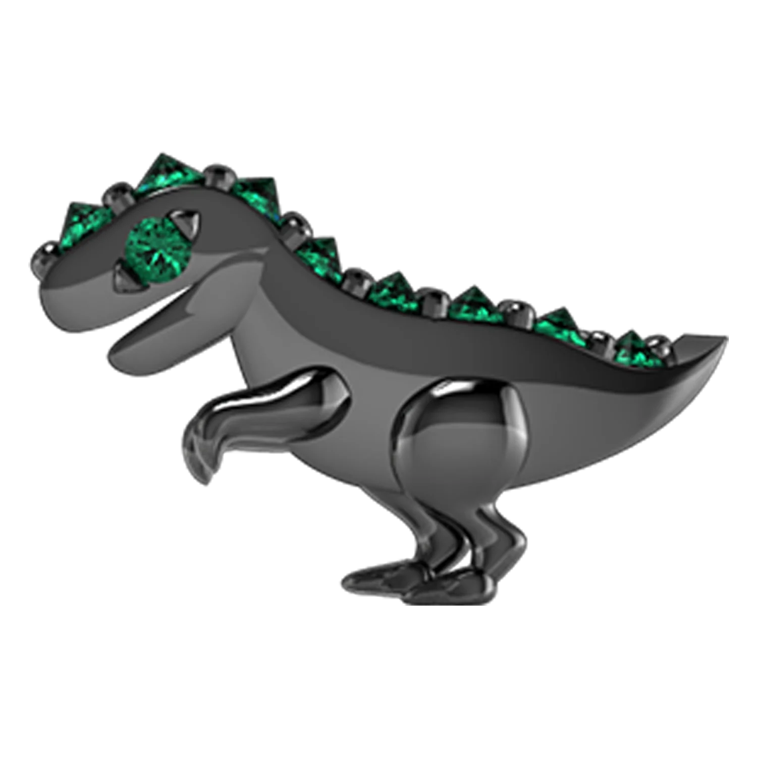 Tsavorite Dinosaur Slider Charm - Image 2