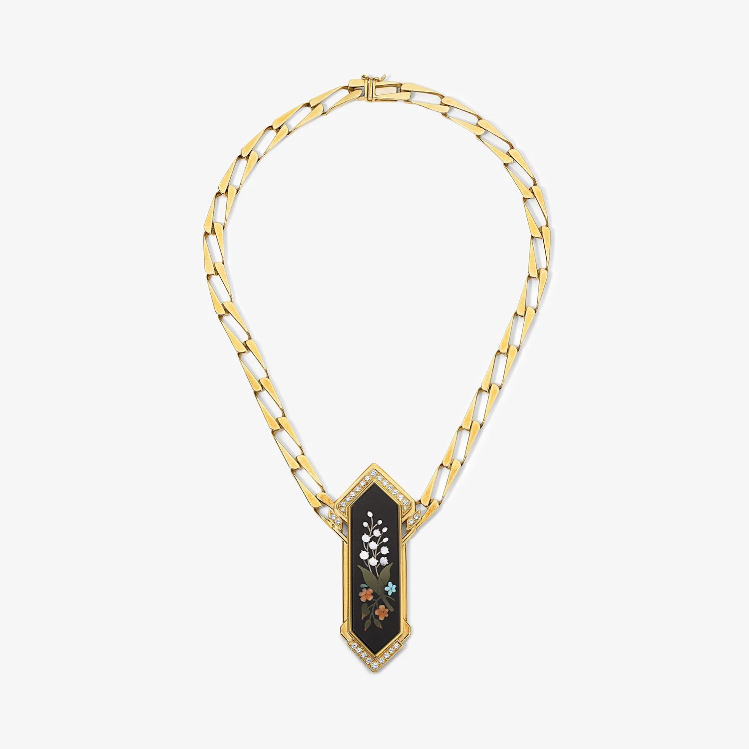 Vintage Mosaic Necklace