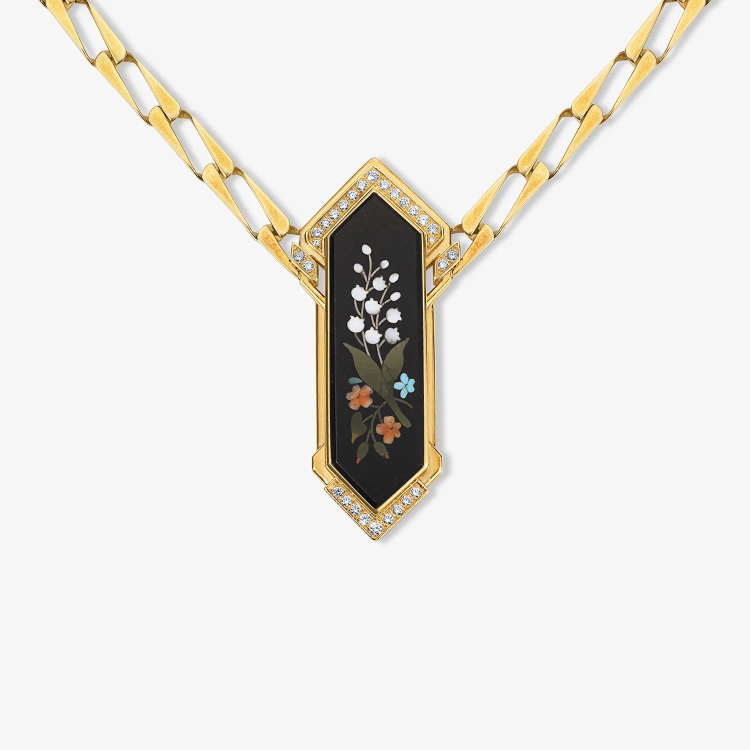 Vintage Mosaic Necklace - Image 2