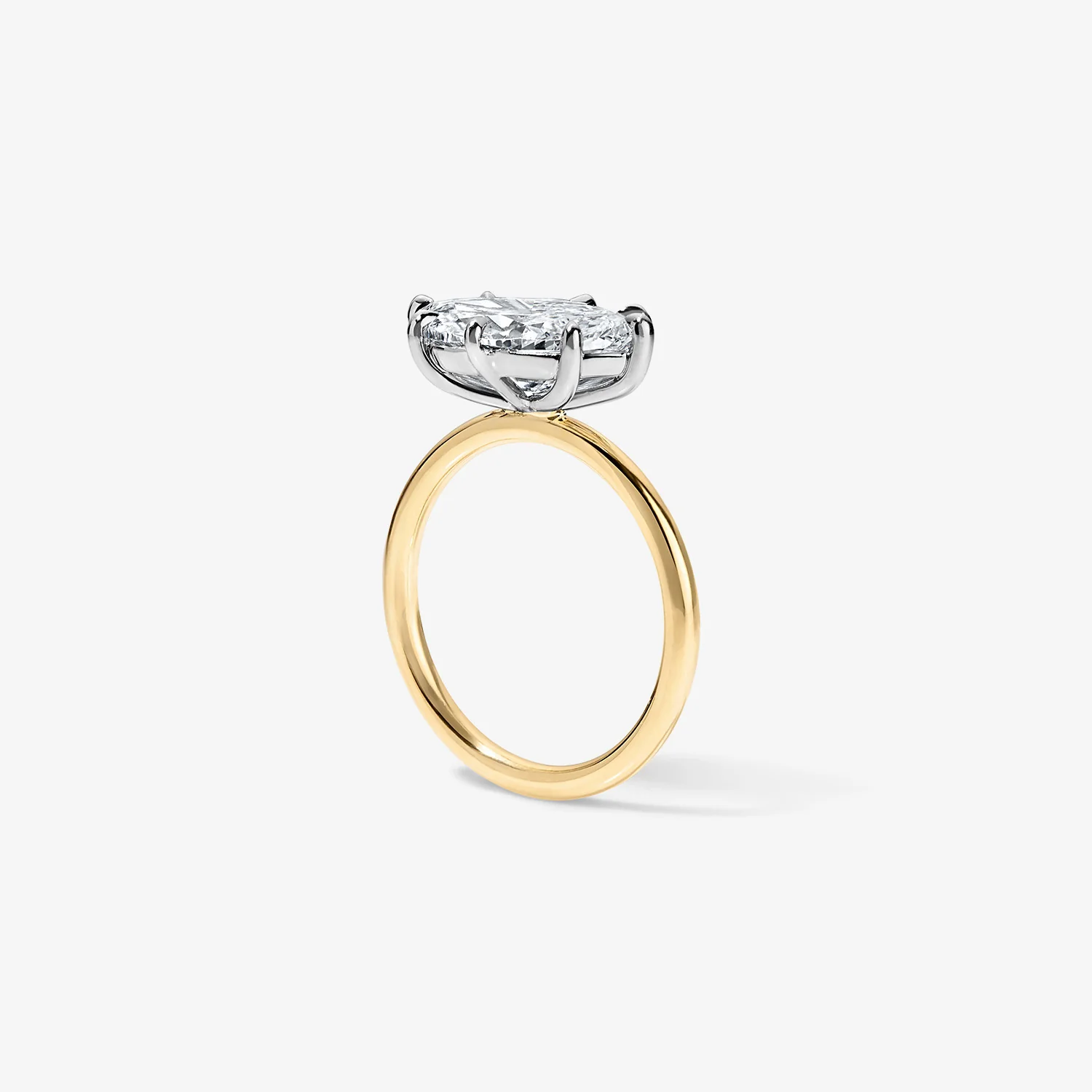Vintage Style East/West Marquise Diamond Ring - Image 2